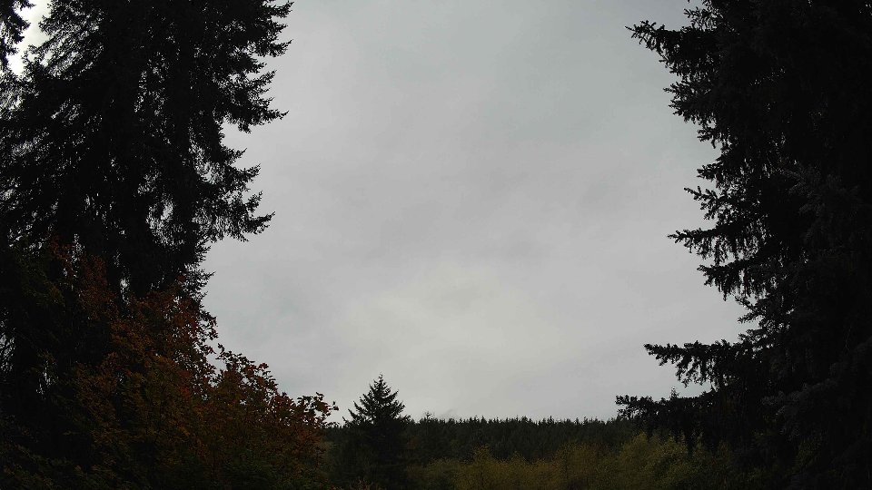 Pacific Northwest skyline timelapse on Oct 09, 2025 at 12:00 PM