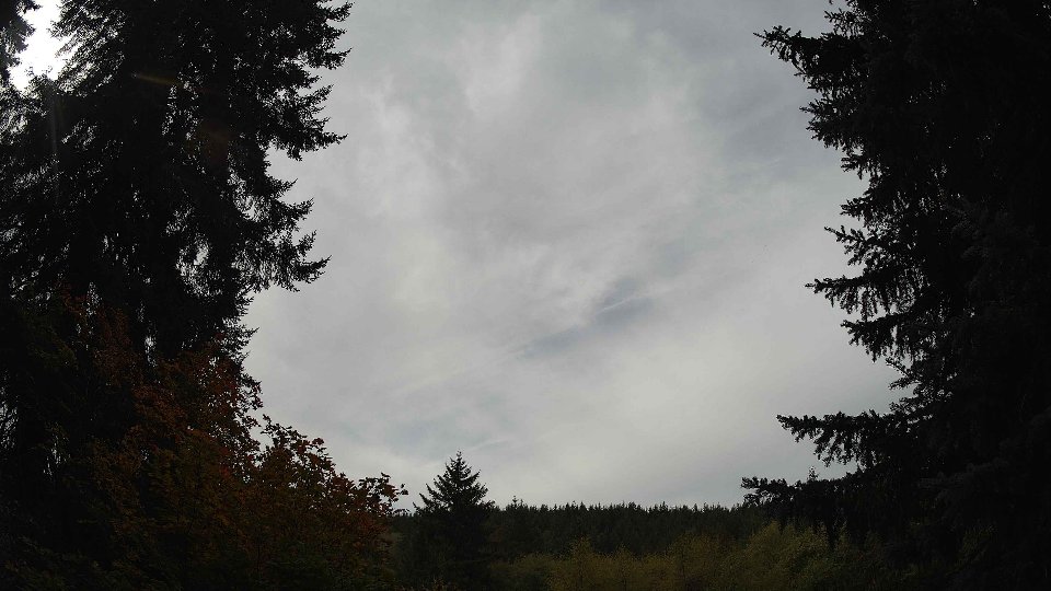 Pacific Northwest skyline timelapse on Oct 09, 2025 at 12:30 PM