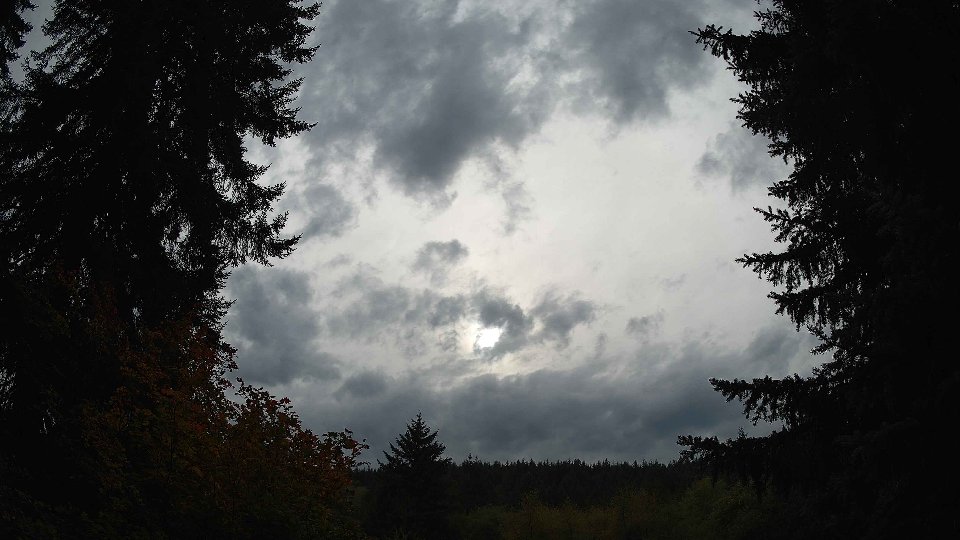 Pacific Northwest skyline timelapse on Oct 09, 2025 at 4:00 PM