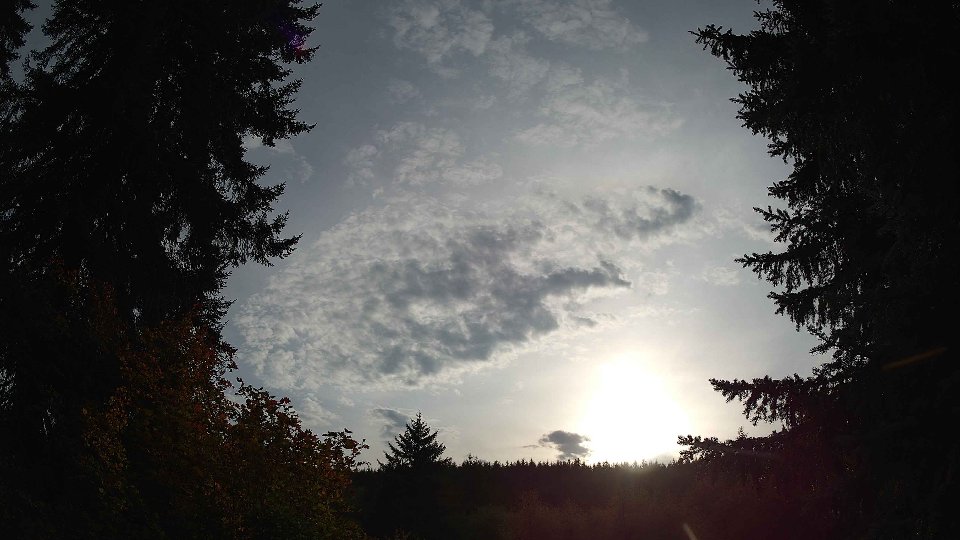 Pacific Northwest skyline timelapse on Oct 09, 2025 at 5:00 PM