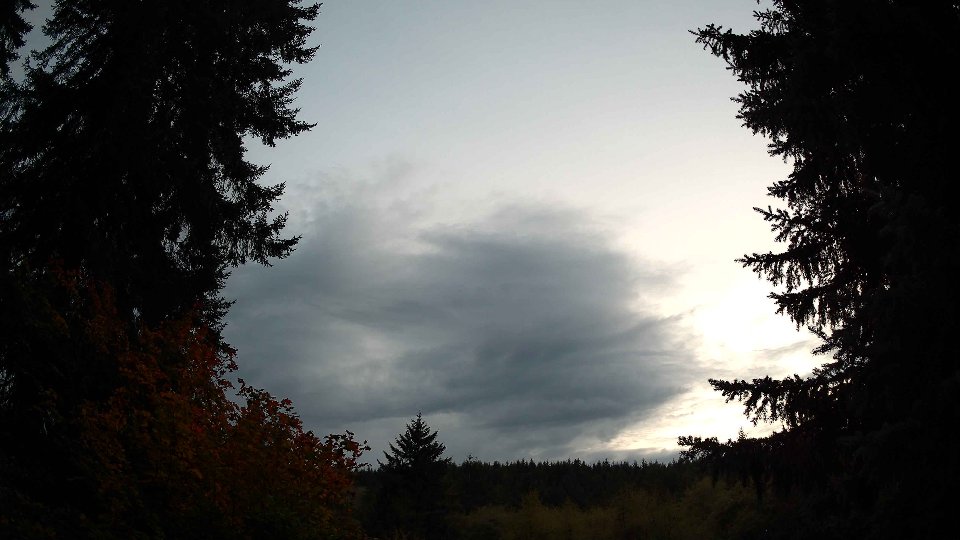 Pacific Northwest skyline timelapse on Oct 09, 2025 at 6:45 PM