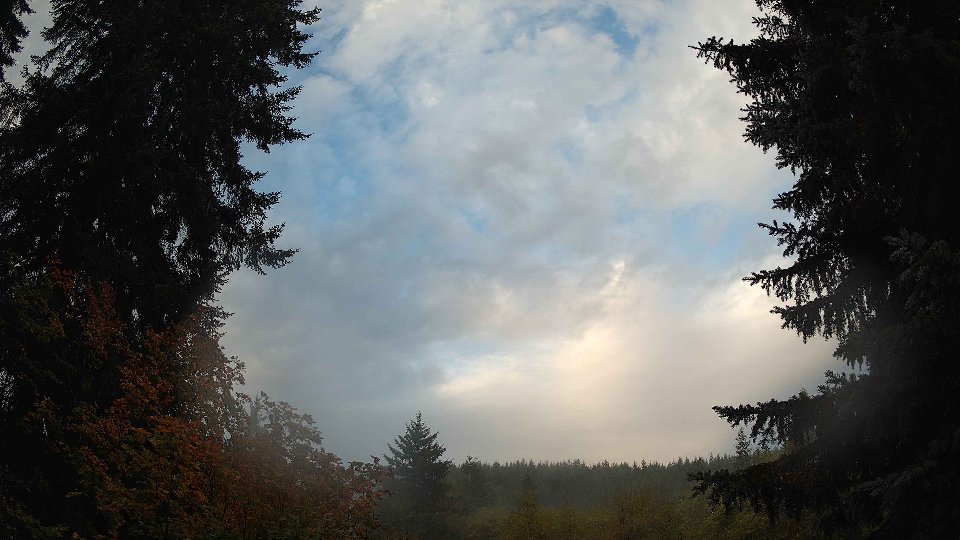 Pacific Northwest skyline timelapse on Oct 10, 2025 at 7:45 AM
