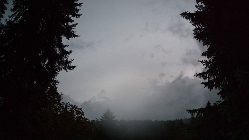 Pacific Northwest skyline timelapse on Oct 10, 2025 at 7:00 PM