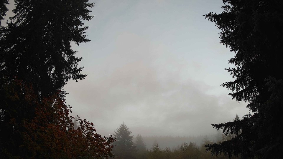 Pacific Northwest skyline timelapse on Oct 11, 2025 at 7:30 AM