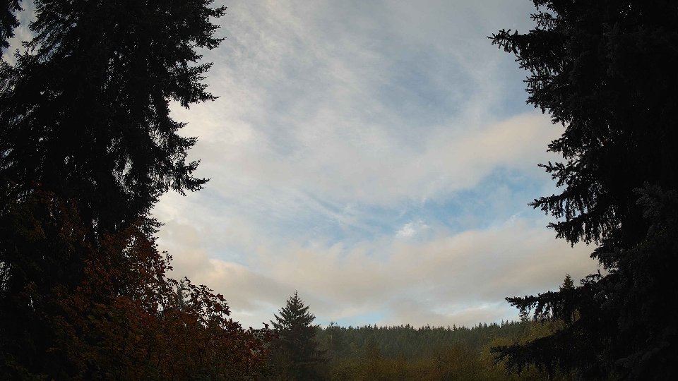 Pacific Northwest skyline timelapse on Oct 11, 2025 at 8:15 AM
