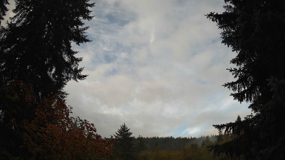 Pacific Northwest skyline timelapse on Oct 11, 2025 at 8:45 AM