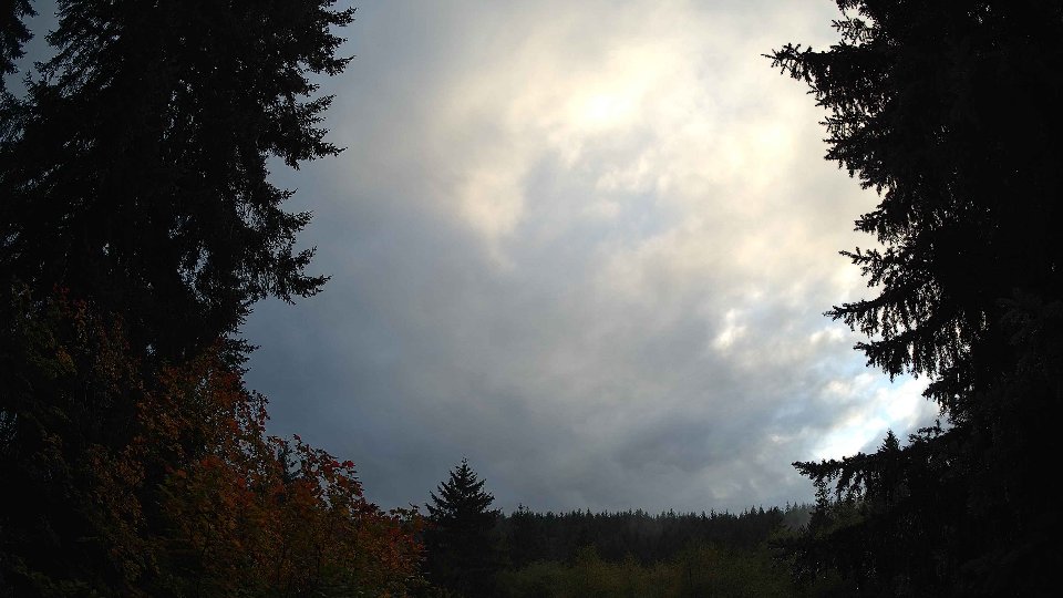 Pacific Northwest skyline timelapse on Oct 11, 2025 at 6:00 PM