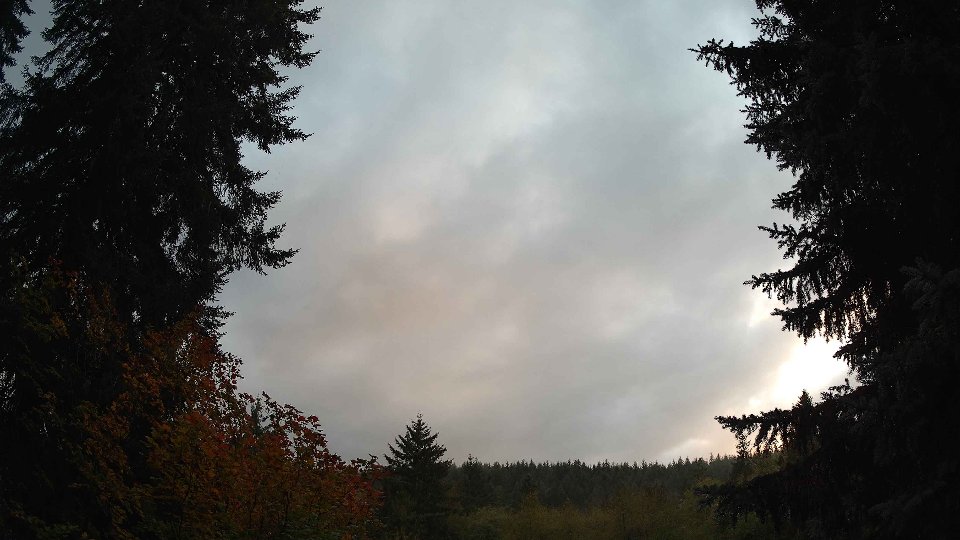 Pacific Northwest skyline timelapse on Oct 11, 2025 at 6:15 PM