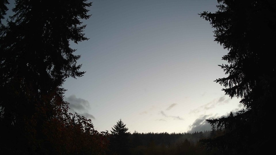Pacific Northwest skyline timelapse on Oct 11, 2025 at 6:30 PM