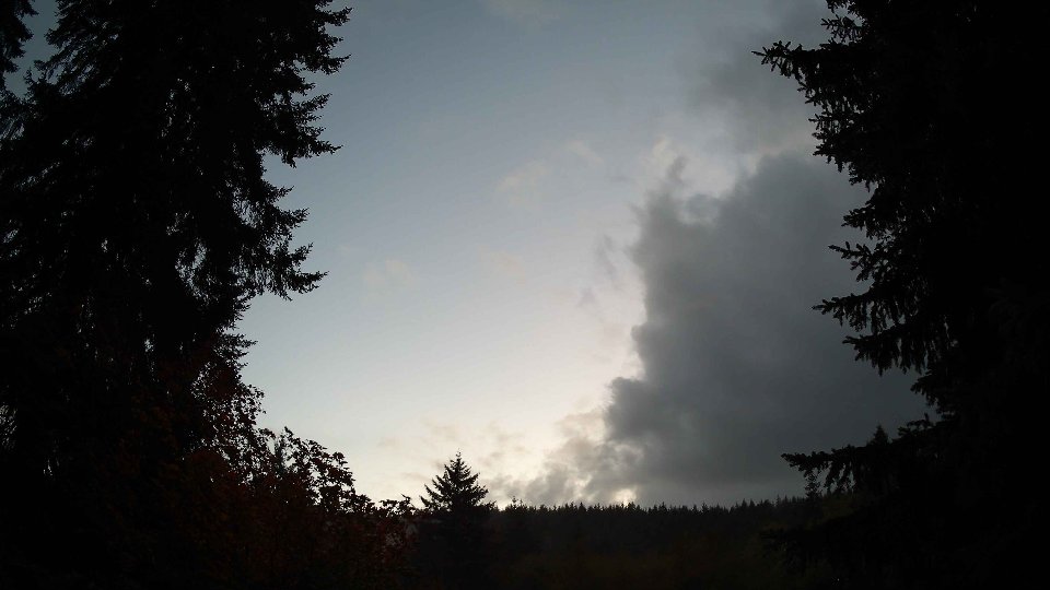 Pacific Northwest skyline timelapse on Oct 11, 2025 at 6:45 PM