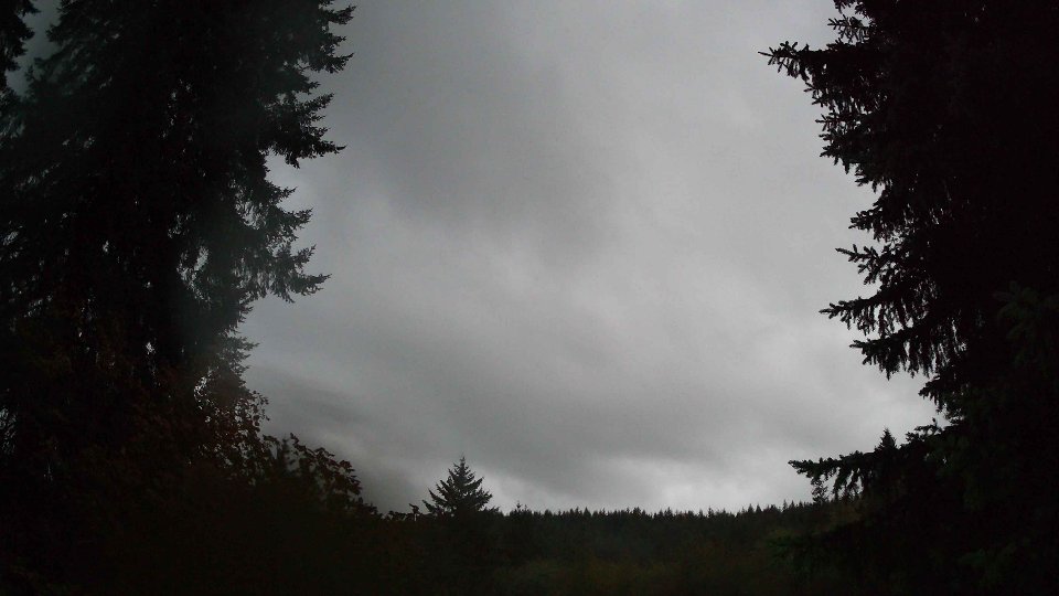 Pacific Northwest skyline timelapse on Oct 12, 2025 at 7:15 AM