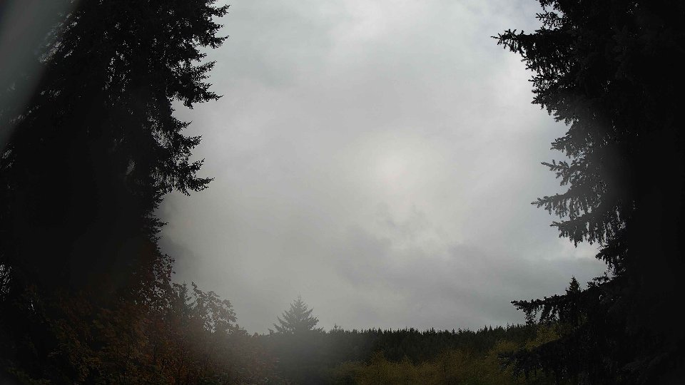 Pacific Northwest skyline timelapse on Oct 12, 2025 at 1:00 PM