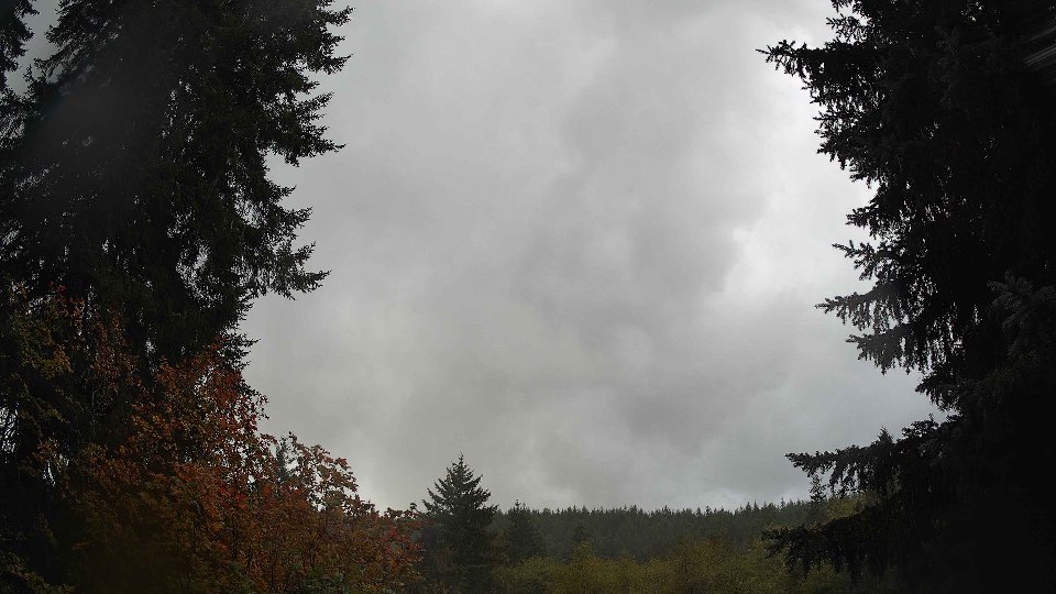 Pacific Northwest skyline timelapse on Oct 12, 2025 at 4:00 PM