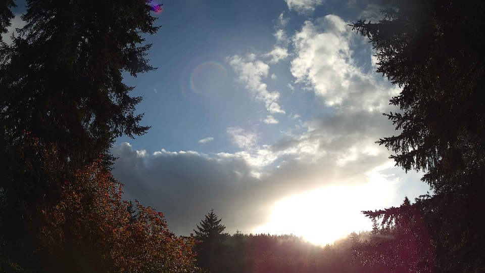 Pacific Northwest skyline timelapse on Oct 12, 2025 at 5:00 PM
