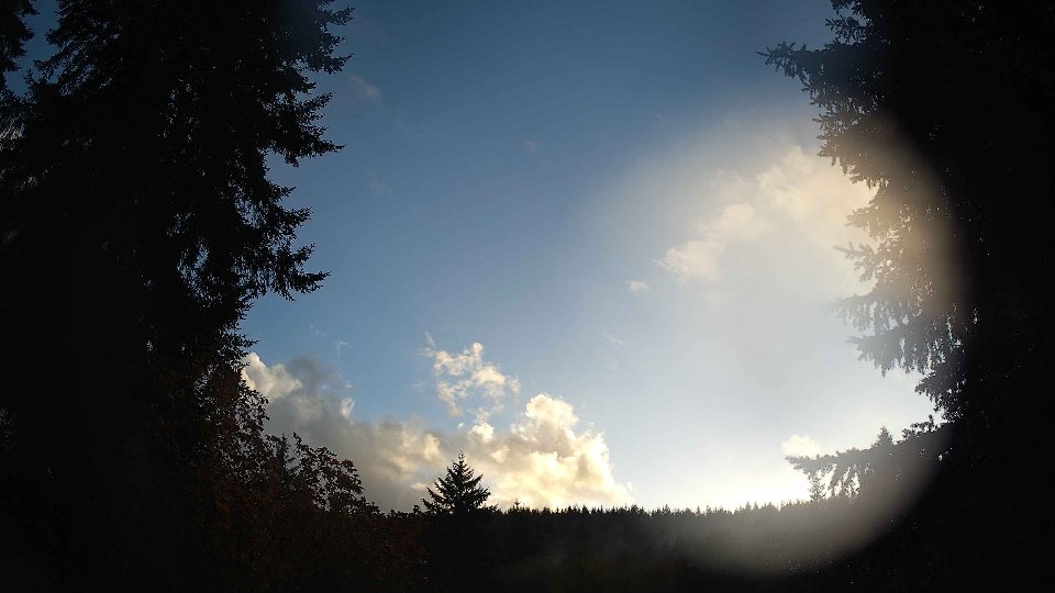 Pacific Northwest skyline timelapse on Oct 12, 2025 at 6:00 PM