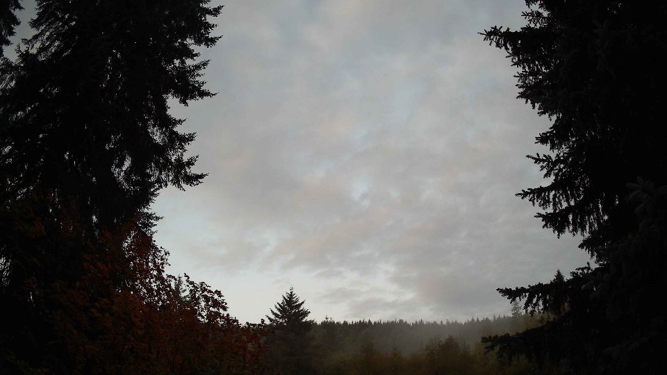 Pacific Northwest skyline timelapse on Oct 13, 2025 at 7:15 AM