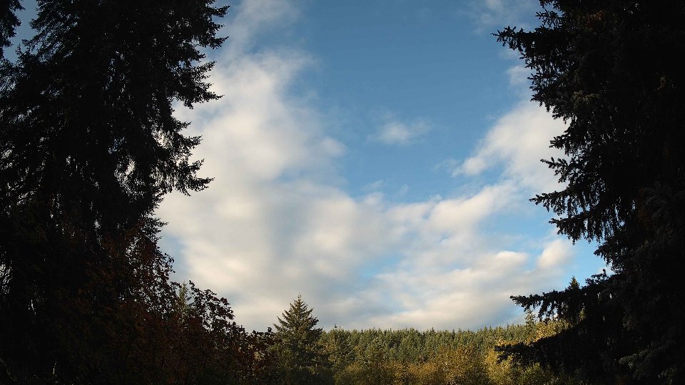Pacific Northwest skyline timelapse on Oct 13, 2025 at 8:45 AM