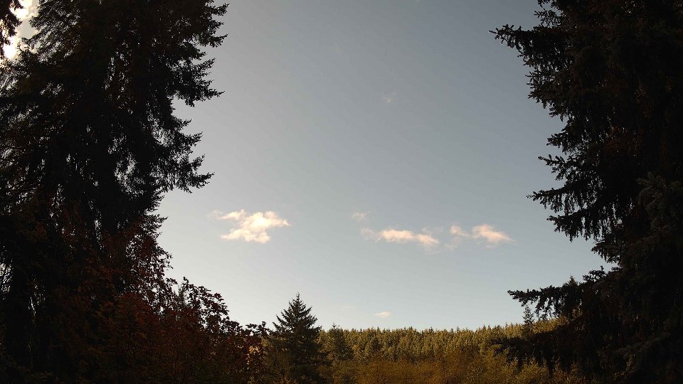 Pacific Northwest skyline timelapse on Oct 13, 2025 at 11:30 AM