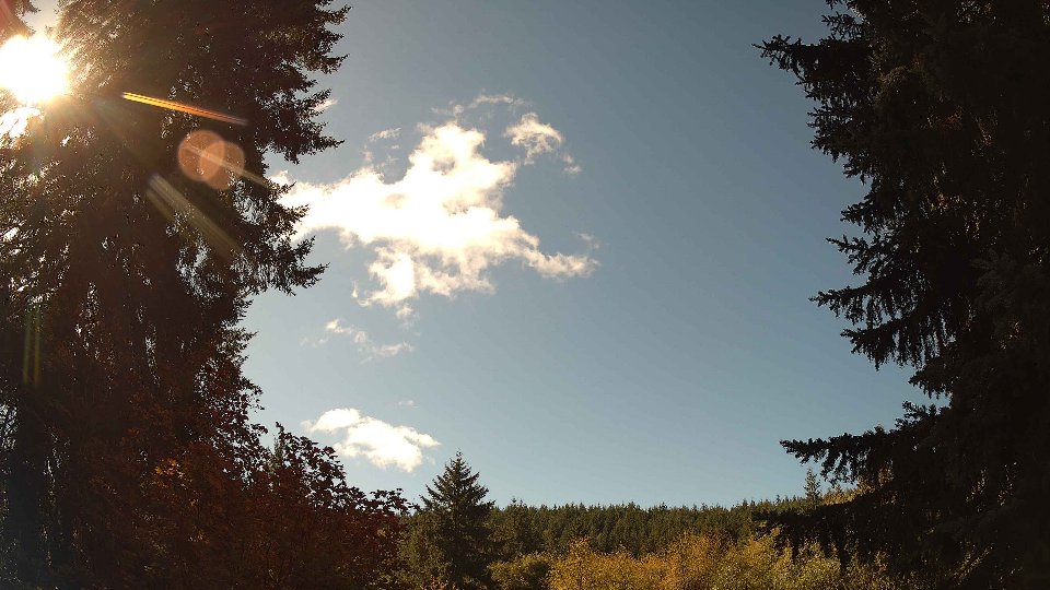 Pacific Northwest skyline timelapse on Oct 13, 2025 at 12:30 PM