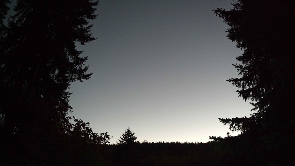 Pacific Northwest skyline timelapse on Oct 13, 2025 at 7:00 PM