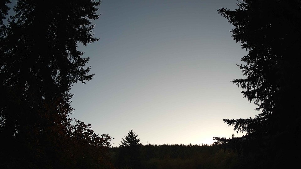 Pacific Northwest skyline timelapse on Oct 14, 2025 at 5:30 PM