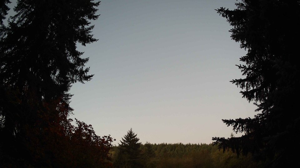 Pacific Northwest skyline timelapse on Oct 15, 2025 at 7:15 AM
