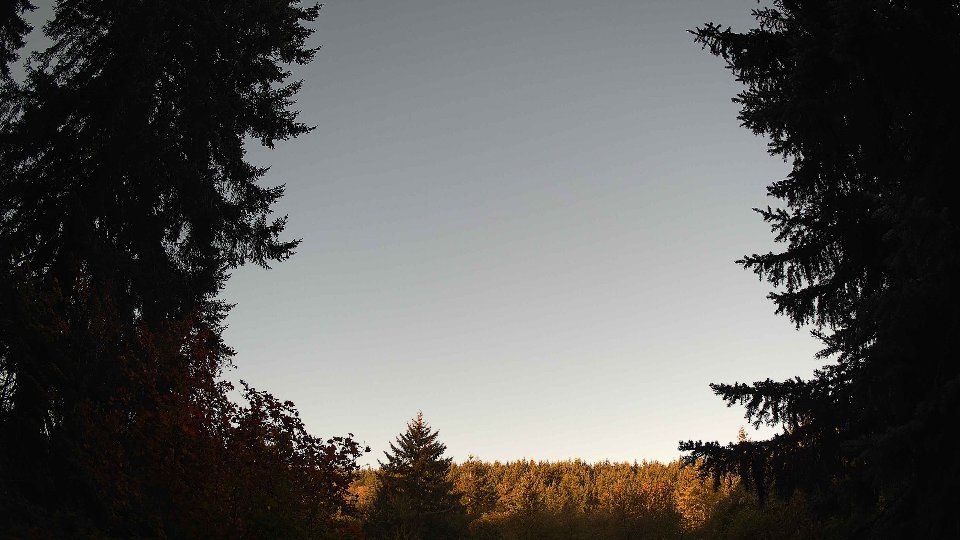 Pacific Northwest skyline timelapse on Oct 15, 2025 at 8:15 AM