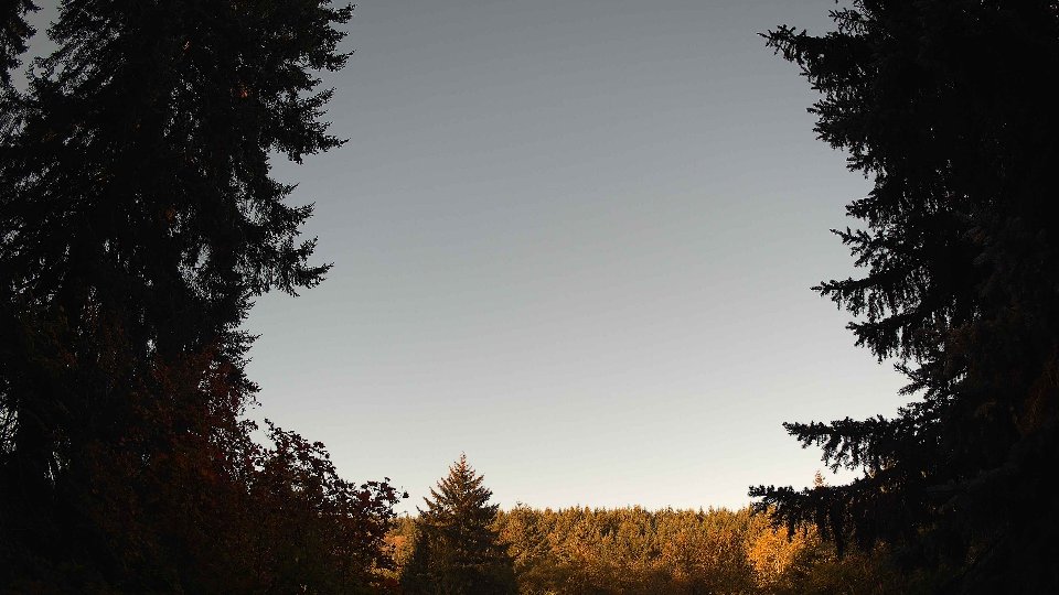 Pacific Northwest skyline timelapse on Oct 15, 2025 at 8:30 AM