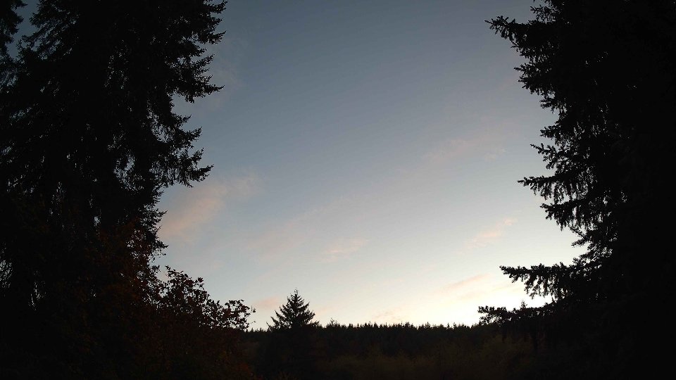 Pacific Northwest skyline timelapse on Oct 15, 2025 at 6:30 PM