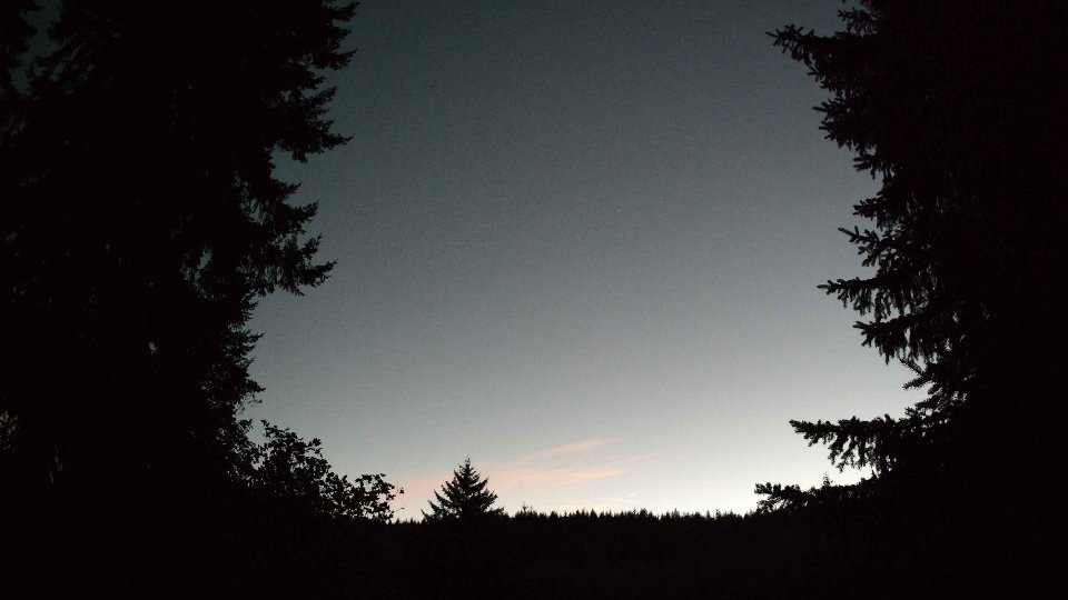 Pacific Northwest skyline timelapse on Oct 15, 2025 at 7:00 PM