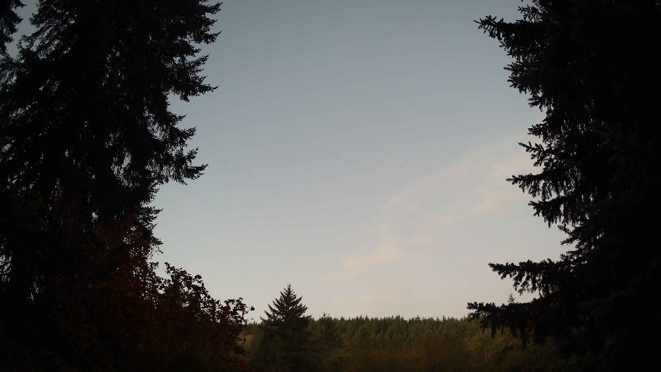 Pacific Northwest skyline timelapse on Oct 16, 2025 at 7:15 AM