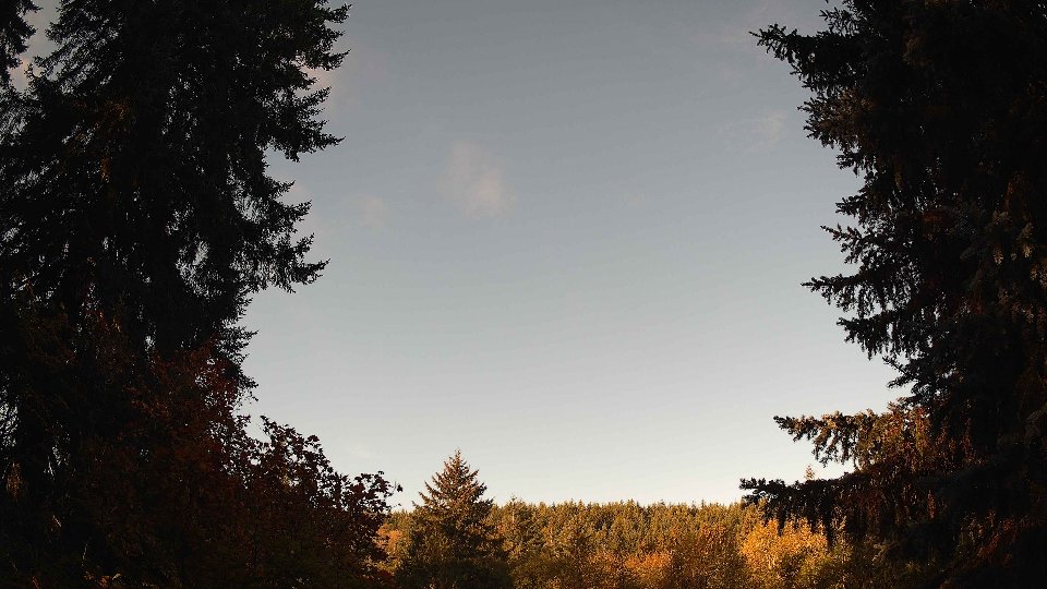 Pacific Northwest skyline timelapse on Oct 16, 2025 at 8:45 AM