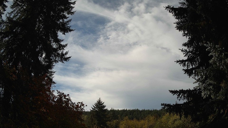 Pacific Northwest skyline timelapse on Oct 16, 2025 at 12:00 PM