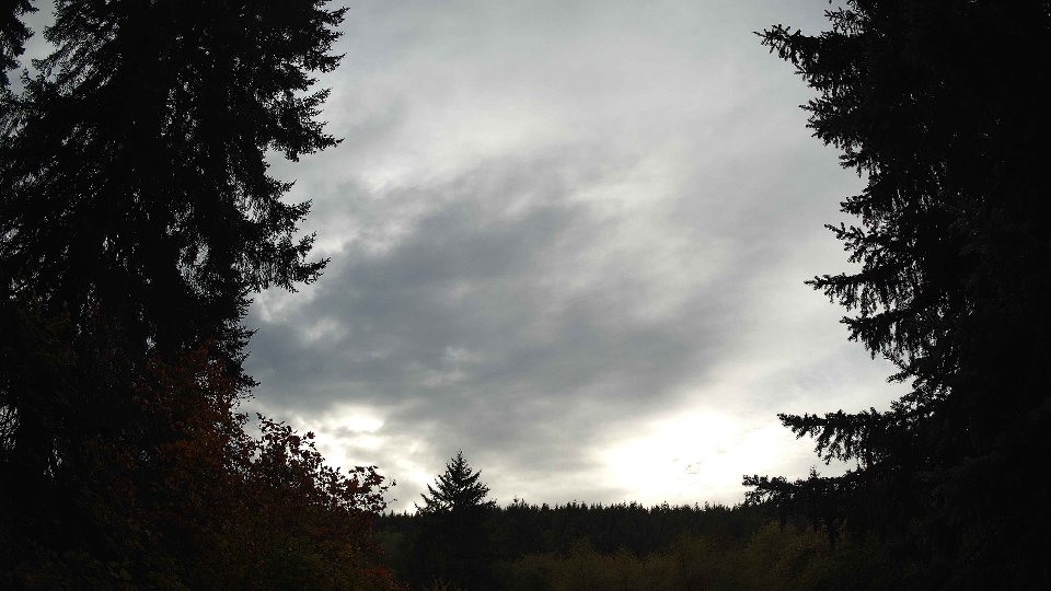Pacific Northwest skyline timelapse on Oct 16, 2025 at 3:30 PM