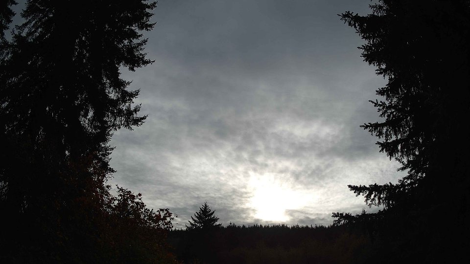 Pacific Northwest skyline timelapse on Oct 16, 2025 at 4:30 PM