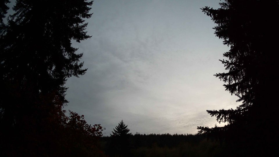 Pacific Northwest skyline timelapse on Oct 16, 2025 at 6:45 PM