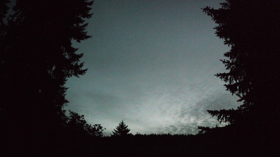 Pacific Northwest skyline timelapse on Oct 16, 2025 at 7:00 PM