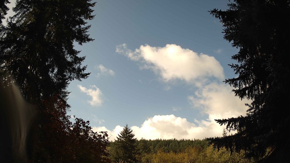 Pacific Northwest skyline timelapse on Oct 17, 2025 at 11:00 AM
