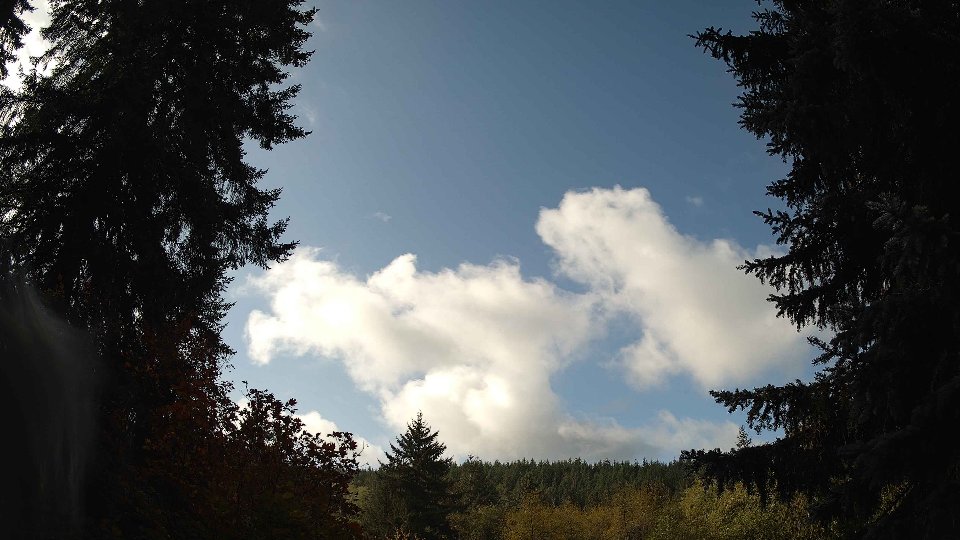 Pacific Northwest skyline timelapse on Oct 17, 2025 at 11:45 AM