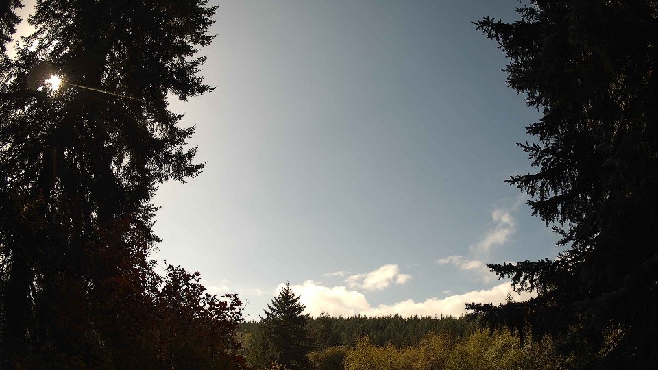 Pacific Northwest skyline timelapse on Oct 17, 2025 at 1:00 PM