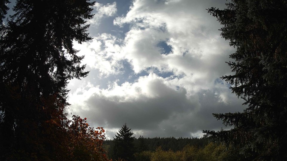 Pacific Northwest skyline timelapse on Oct 17, 2025 at 2:00 PM