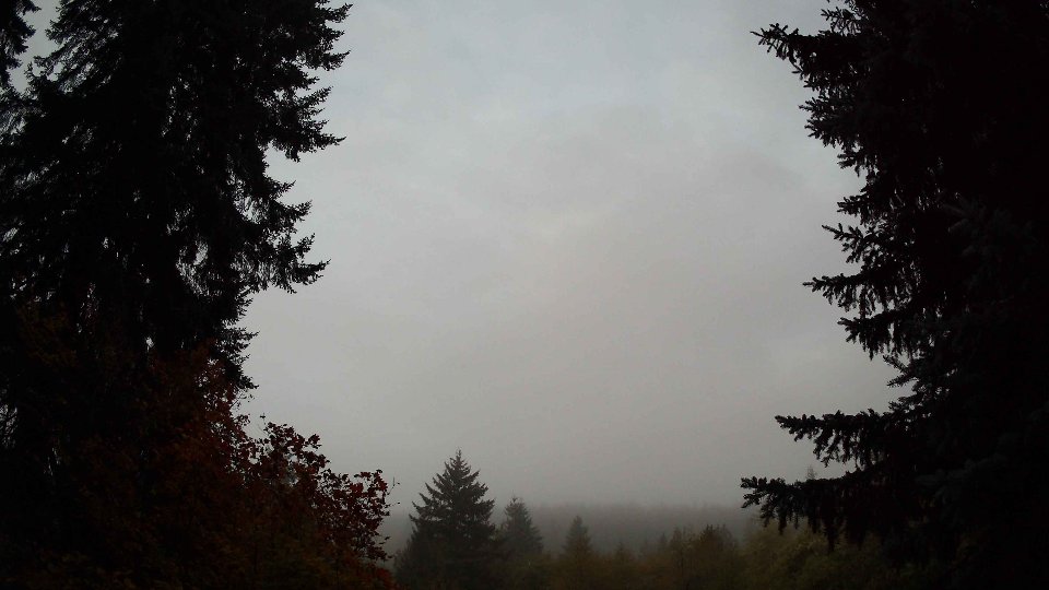 Pacific Northwest skyline timelapse on Oct 18, 2025 at 7:15 AM