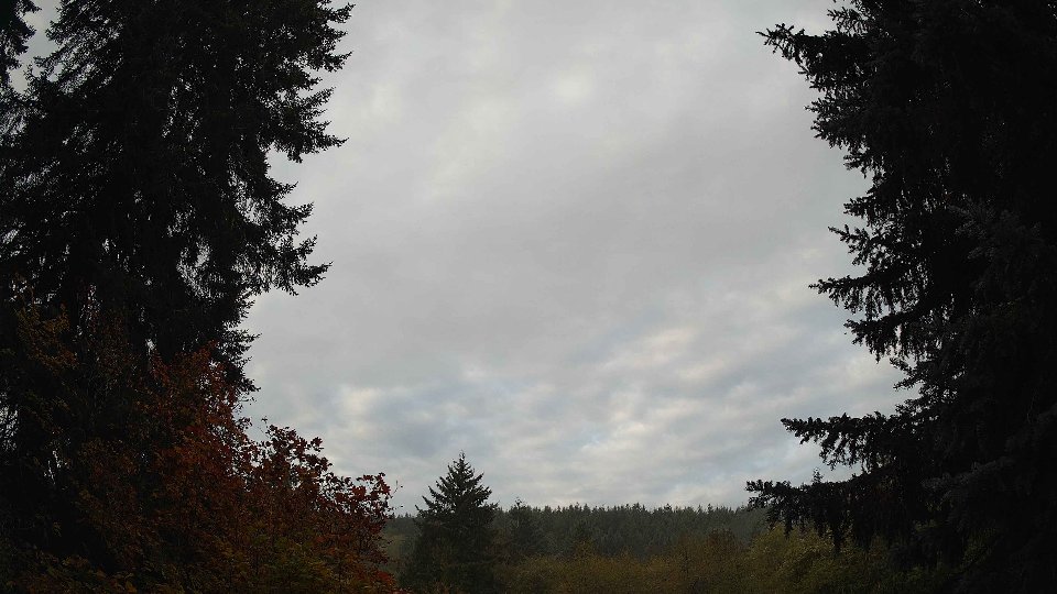 Pacific Northwest skyline timelapse on Oct 18, 2025 at 8:15 AM