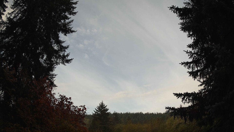 Pacific Northwest skyline timelapse on Oct 18, 2025 at 8:45 AM
