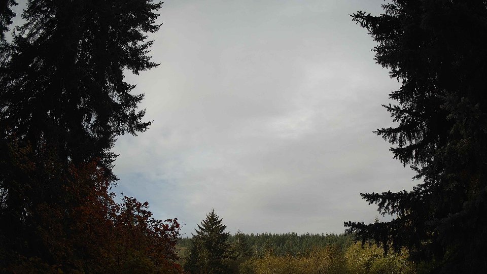 Pacific Northwest skyline timelapse on Oct 18, 2025 at 9:00 AM
