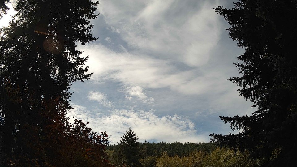 Pacific Northwest skyline timelapse on Oct 18, 2025 at 12:15 PM