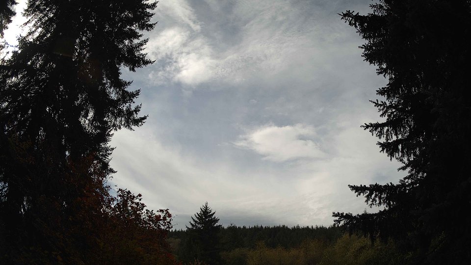 Pacific Northwest skyline timelapse on Oct 18, 2025 at 12:30 PM