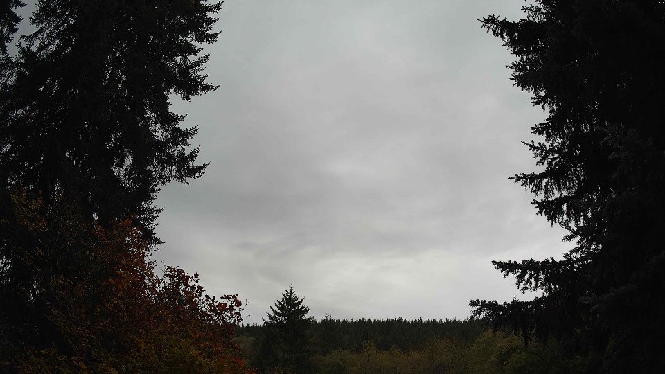 Pacific Northwest skyline timelapse on Oct 18, 2025 at 4:00 PM