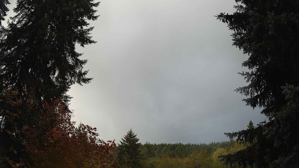 Pacific Northwest skyline timelapse on Oct 19, 2025 at 8:30 AM