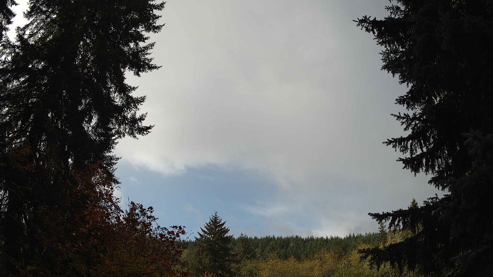 Pacific Northwest skyline timelapse on Oct 19, 2025 at 11:00 AM